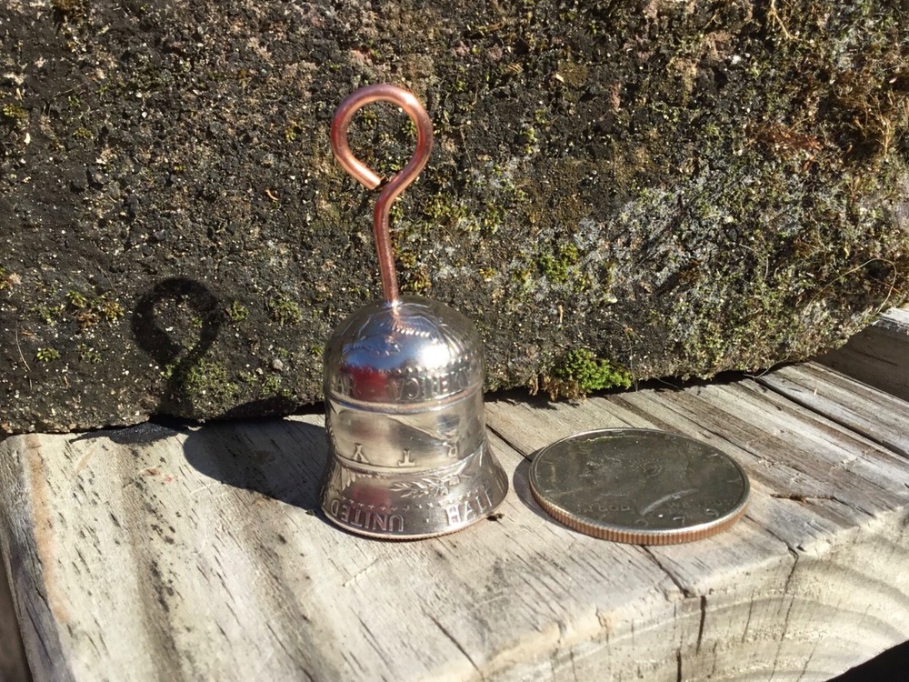 Large Guardian Angel Coin Bell