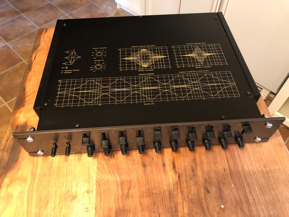 (PARTING OUT) TECHNICS 10E SH-9010 E ROUND KNOB FOR BANDWIDTH (Q) EQUALIZER