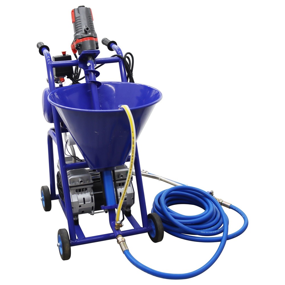 Polyurethane Foam Paint Putty Grouting Spraying Machine 220V Double Power 3.2KW