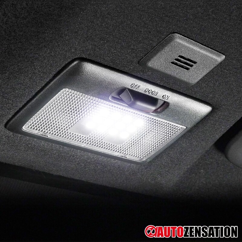 Super White LED 24-SMD T10 Dome Map Interior Light Bulb 12V