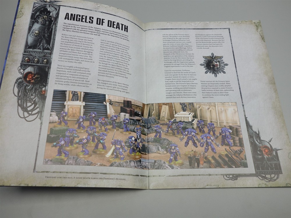 Warhammer 40k Codex Army Book - Primaris Space Marines (oop)
