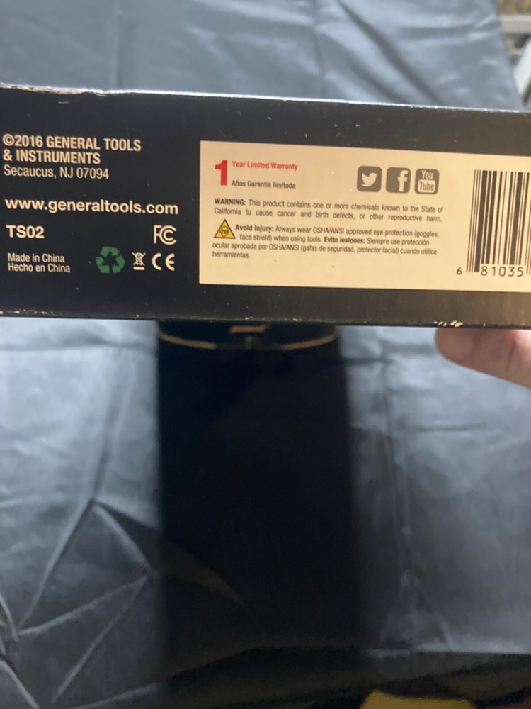 General Tools TS02 ToolSmart 10.5-inch Bluetooth, Bluetooth