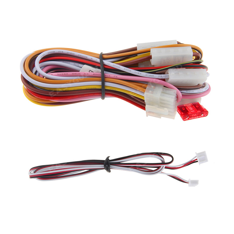 EASYGUARD 2 Way Car Alarm System LCD Pager Display auto Start push engine stop