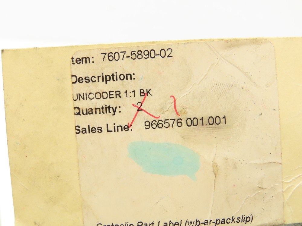 PressTech 7607-5890-02 Encoder Controls Module Gravure Printing Ratio 1:1