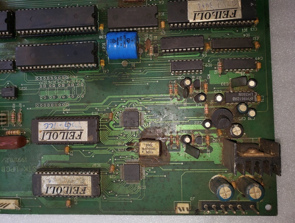FEILOLI STK-1 PCB Original PCB (not working )Video Arcade Game