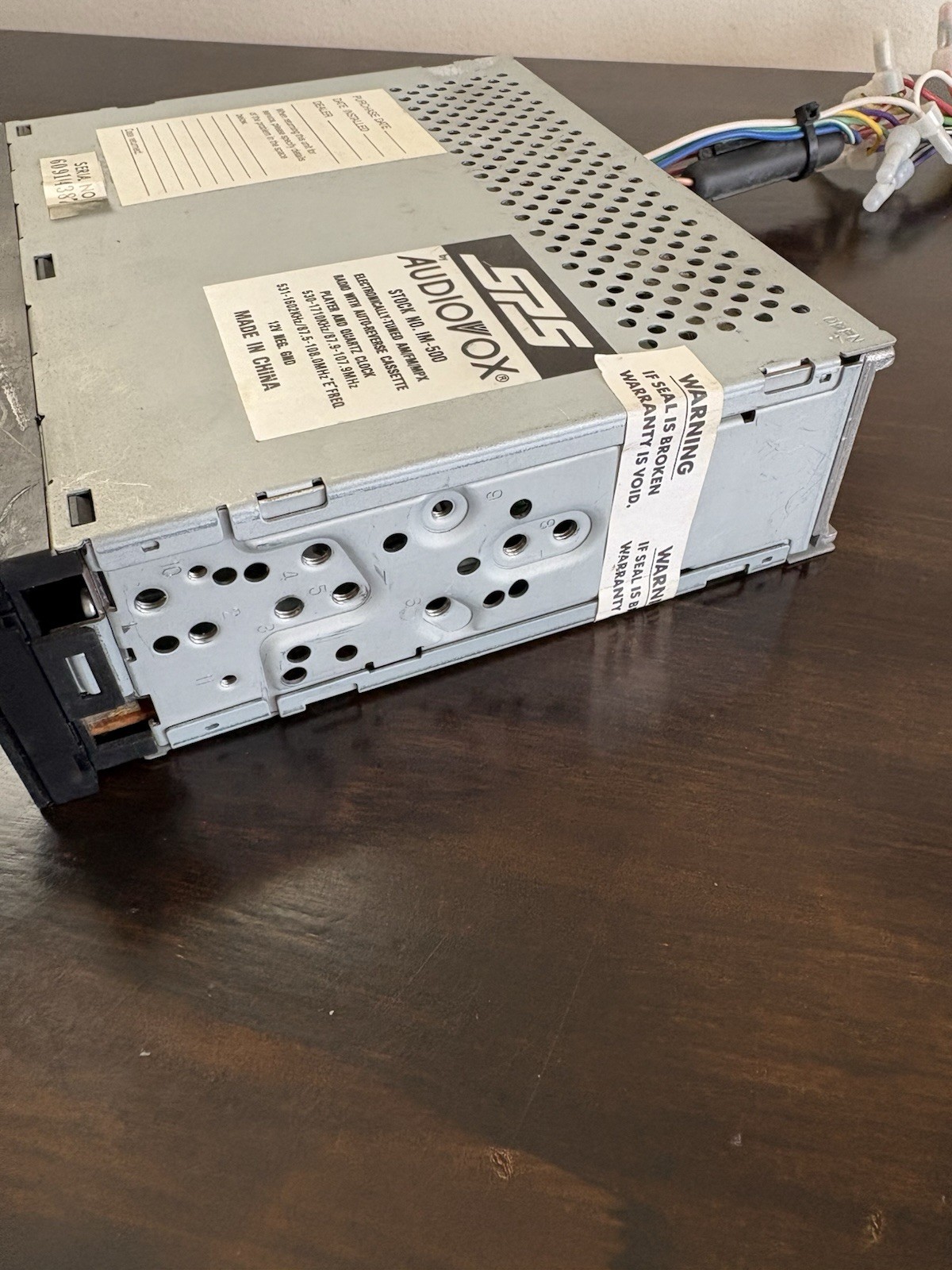 Audiovox SPS IM-500 AM/FM Cassette Car Radio - Free Ship