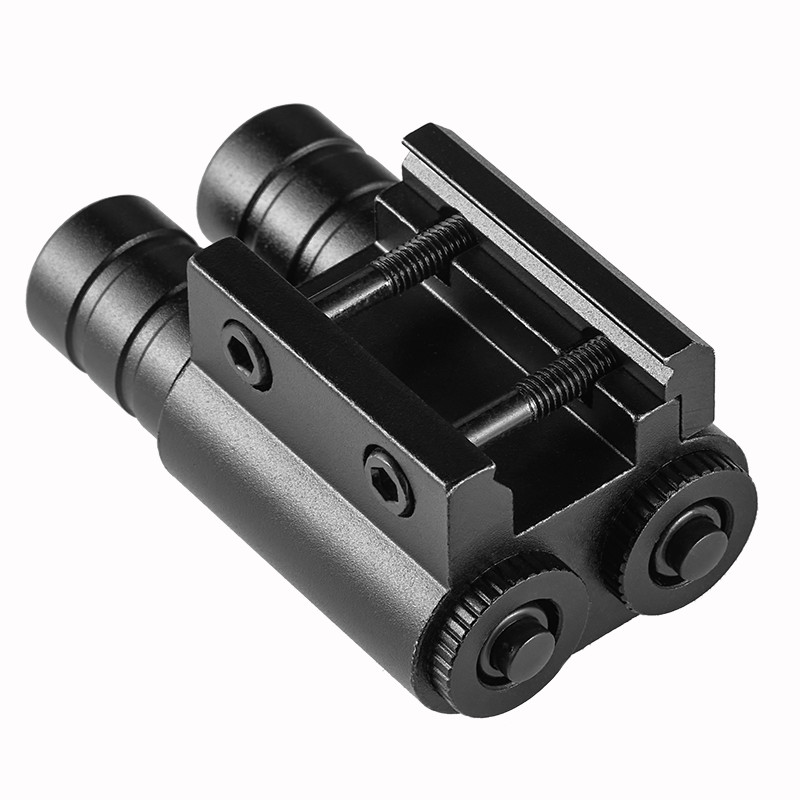 Mini Red Laser Dot Sight Combo with Flashlight & 20mm mount