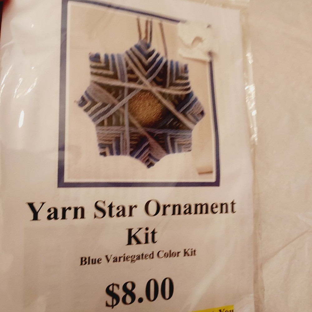 Yarn Star Motif Ornament Kit