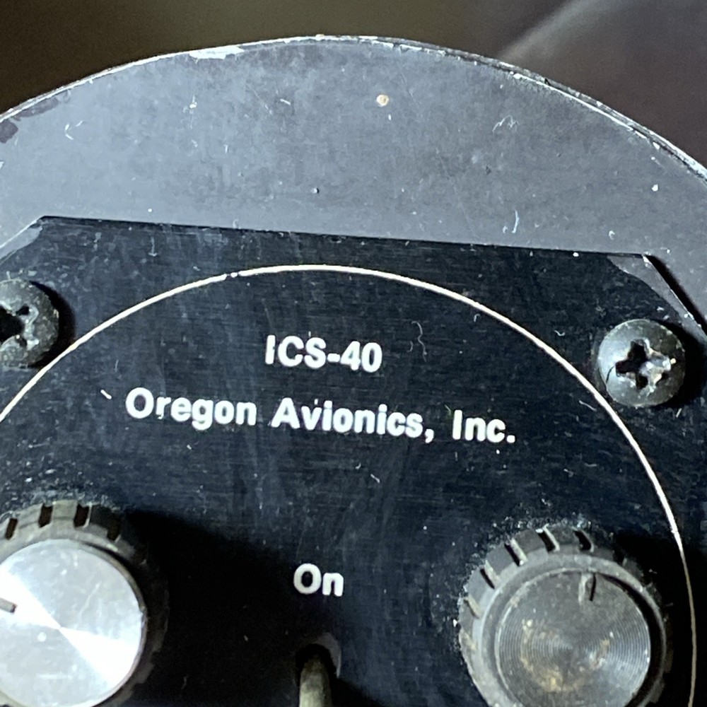 Oregon Avionics Intercom Switch ICS-40 (AP9)