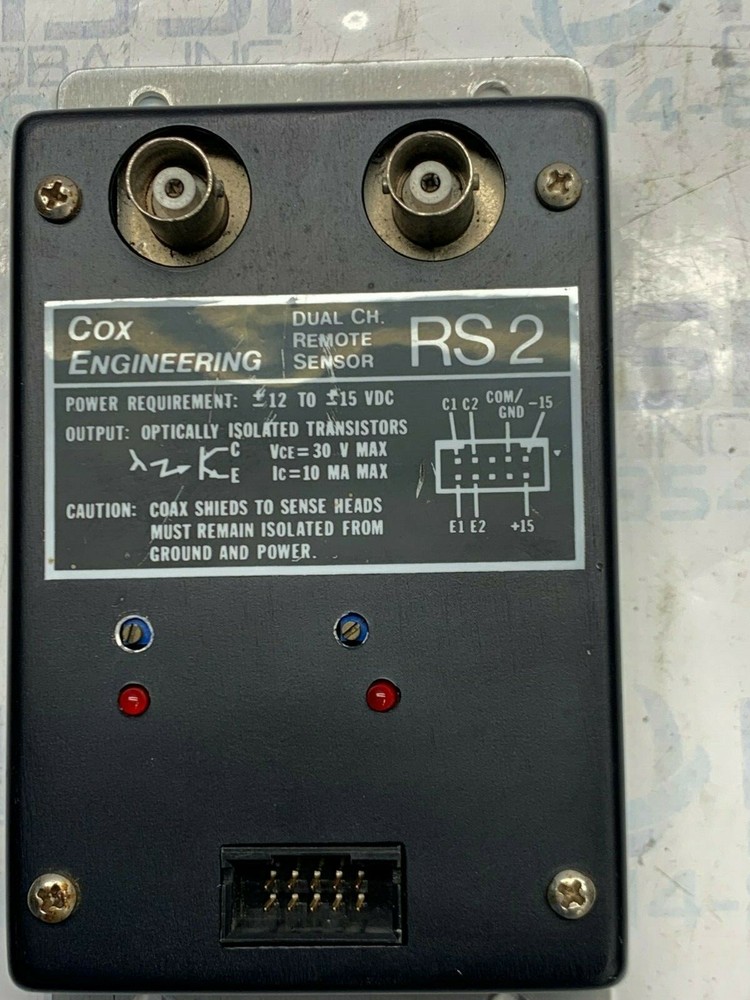 COX ENGINEERING RS2 DUAL CHANNEL REMOTE SENSOR