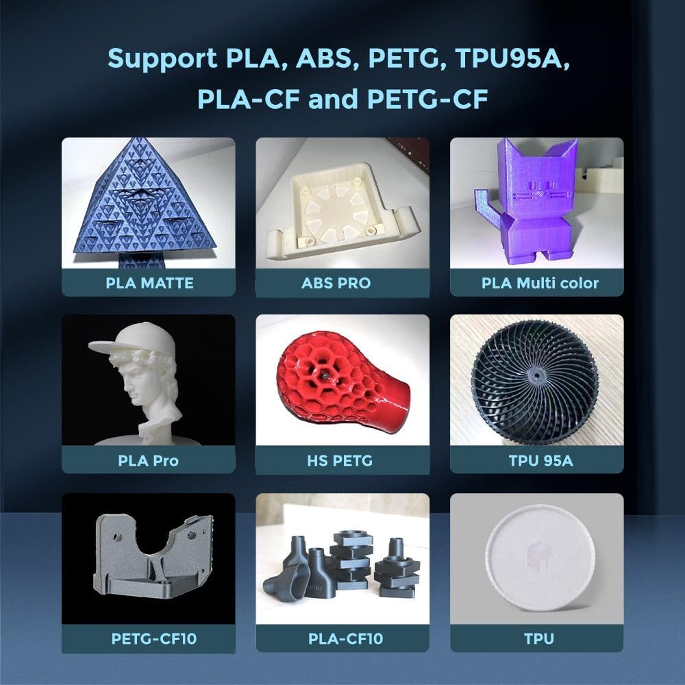 FLASHFORGE Adventurer 5M 3D Printer 600mm/s High-Speed w/Auto Leveling Printing