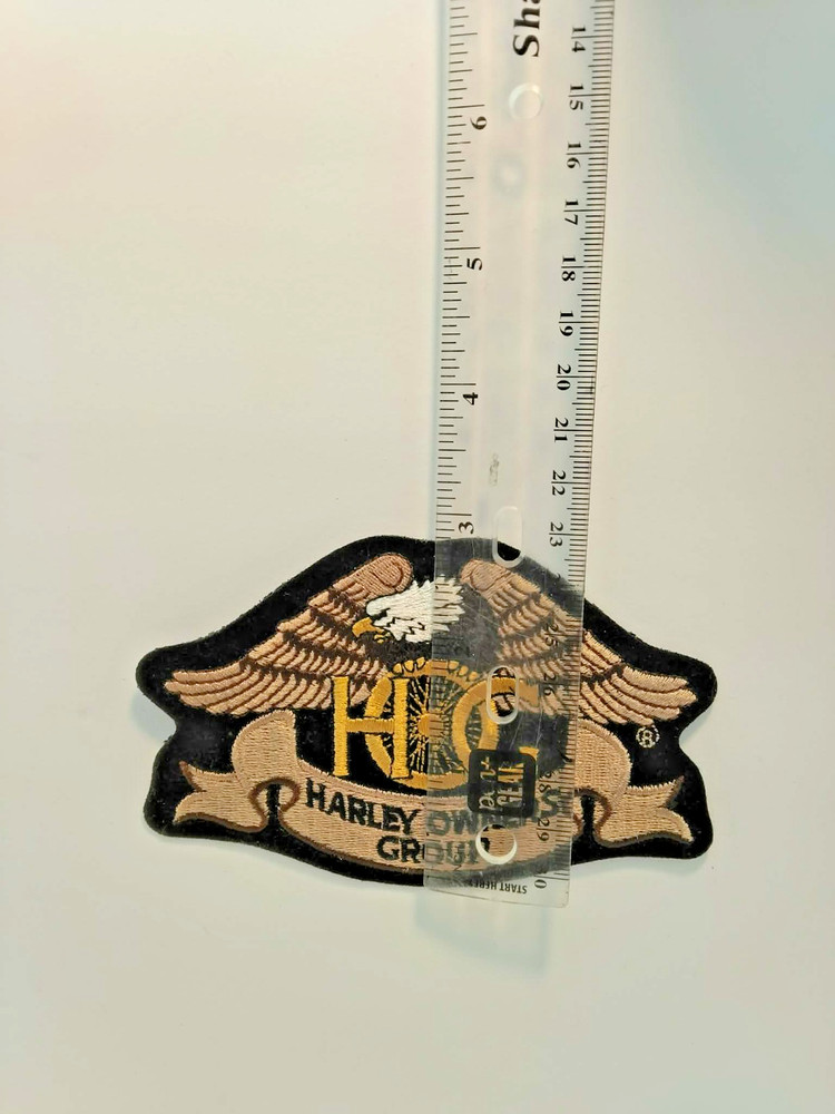 New Harley Davidson HOG Harley Owners Group Eagle Patch Motorcycle Biker