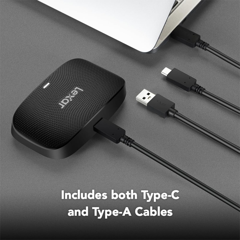 High-Speed CFexpress Type B / SD Card Reader: Perfect for 8K Video Transfer