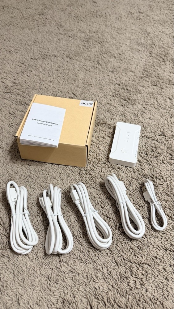 USB 3.0 KVM Switch Selector 4  in 4 Out