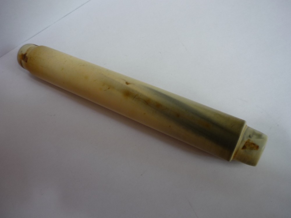 Bakelite rod (Door handle) Soviet USSR, solid (without hole),160*23mm, 77gram