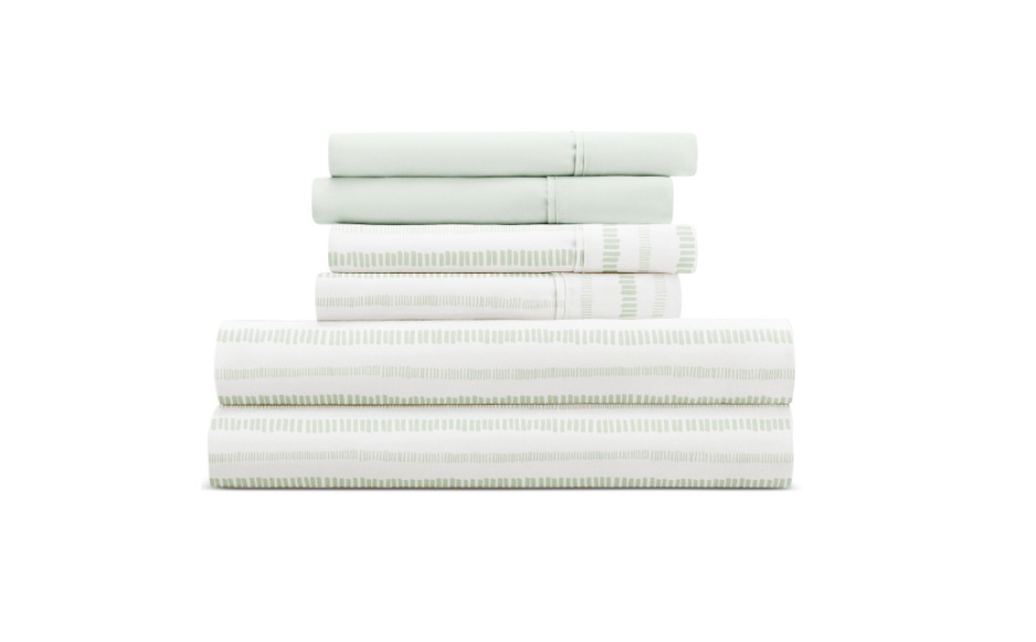 Kaycie Gray Microfiber Sheet Set NWT