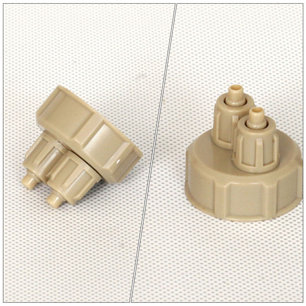 6PCS Professional DIY Carbon Dioxide Bottle Caps CO2 Quick Screw Covers Grey