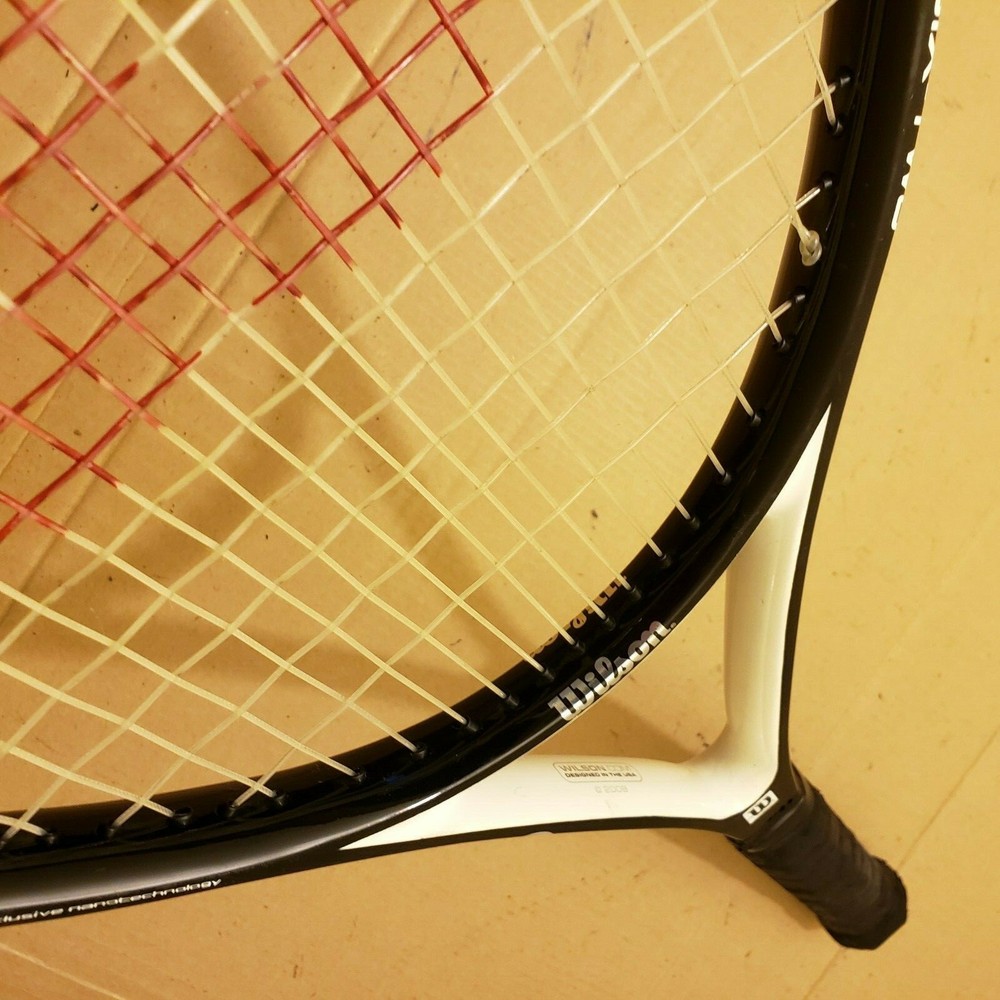 RARE! Wilson nCode nSix-Two Oversize Tennis Racket 4 3/8 VG!