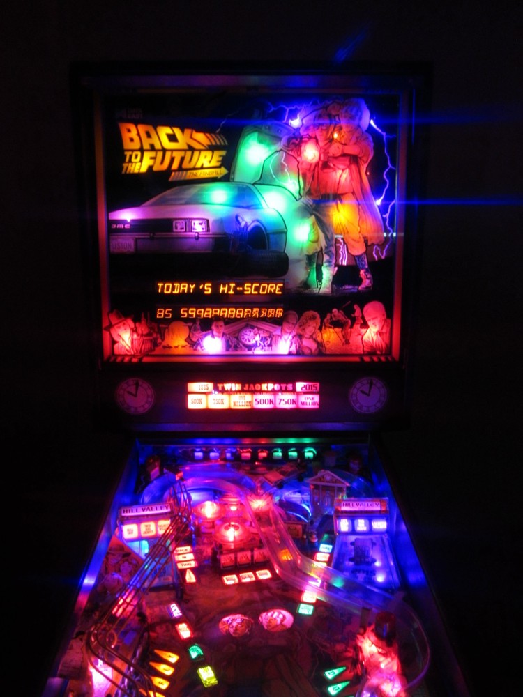 Back to The Future Complete LED Lighting Kit custom SUPER BRIGHT PINBALL LED KIT