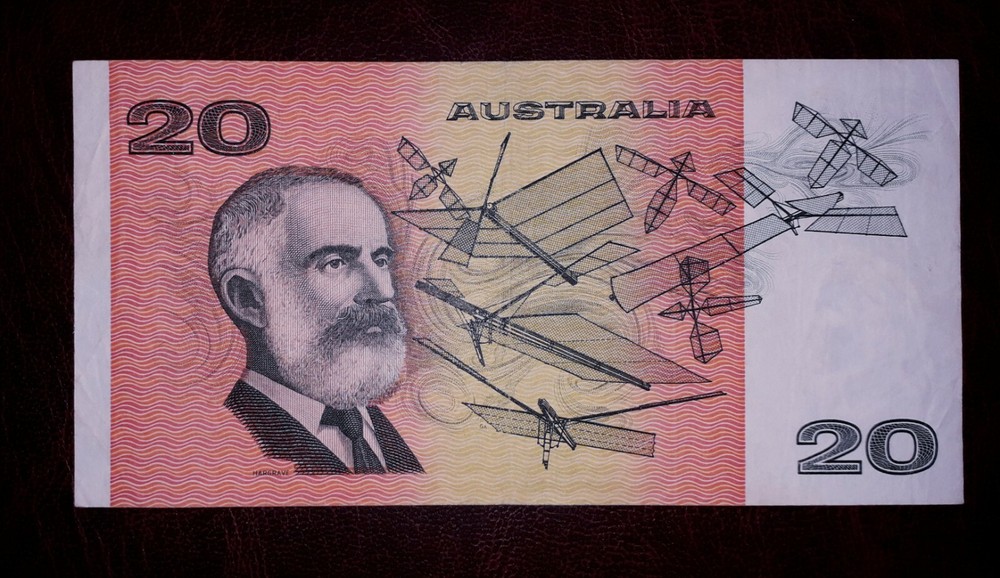 Australia 20 $ banknote, 1966year,normal condition
