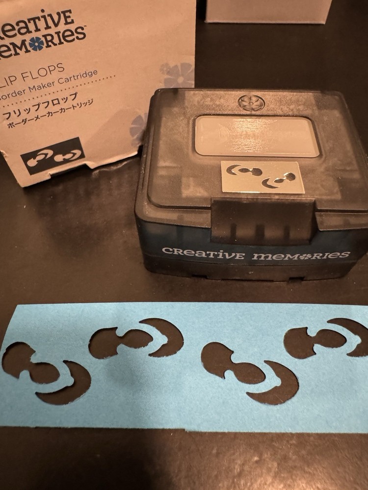 Creative Memories Flip Flops Border Maker Cartridge for BMC System