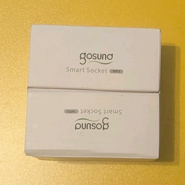 Gosund WP3 Smart Plug US Type A 120V 1200W White Plastic Single Outlet 4-Pack