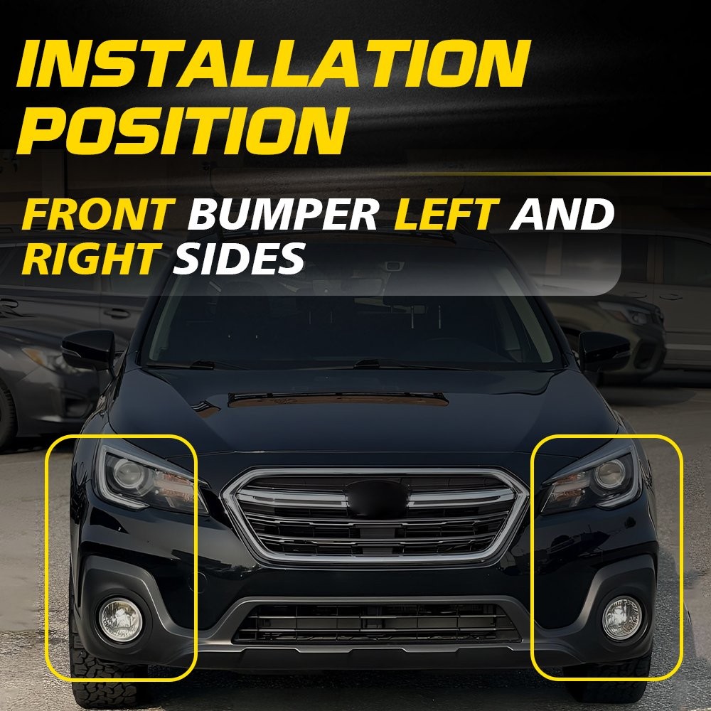 Front Driver Passenger Side Bumper Bracket For 2015-2019 Subaru Legacy Outback Y