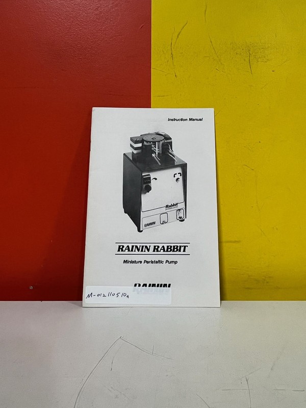 RAININ M-0121105104 RABBIT Module Instruction Manual