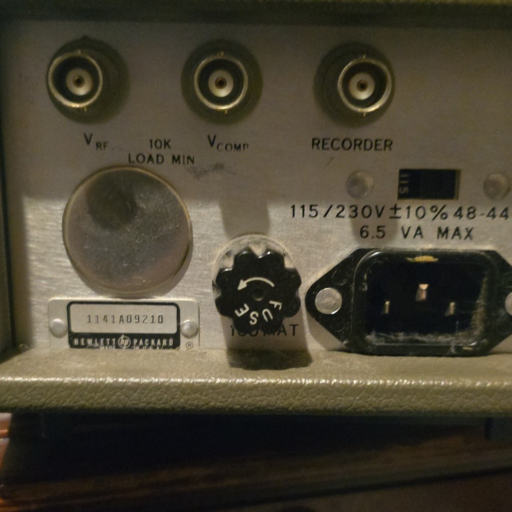 Hewlett-Packard 432A Power Meter RF Microwave dBm Single Channel Meter