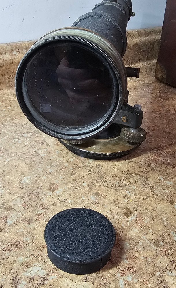 Keuffel & Esser K&E Survey Level Transit w/ Original Case Vintage Optical Tool