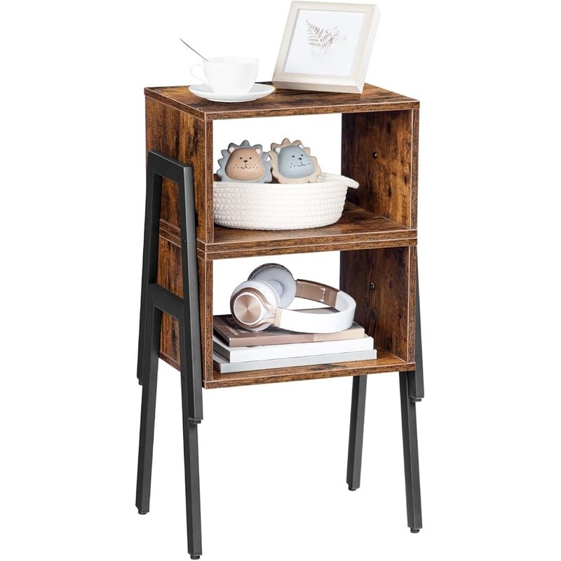 Stackable Nightstands Open Storage End Table Bedroom Living Room New