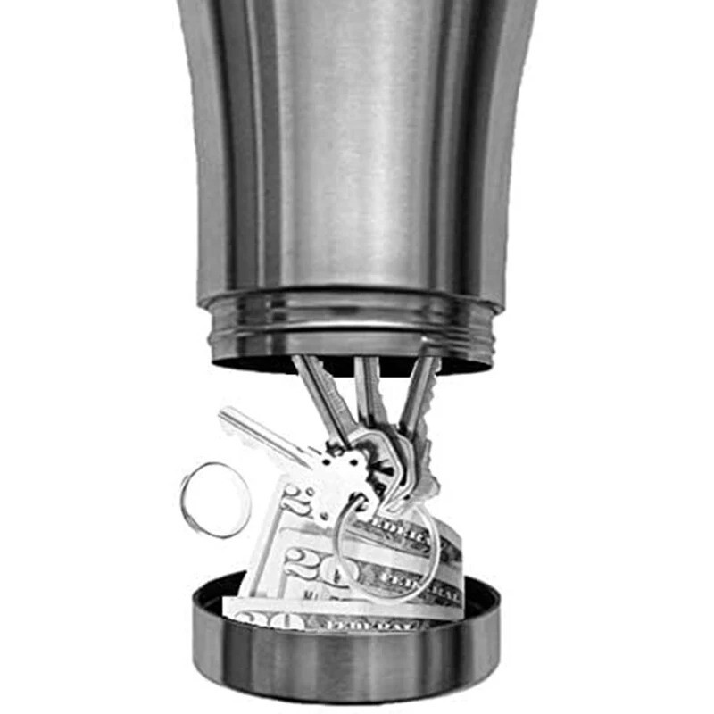 Hidden Compartment Fake Tumbler Coffee Mug Secret Stash Safe Container Storage