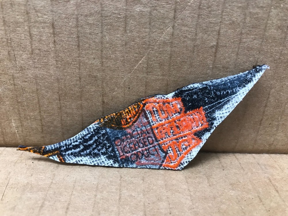 EMBROIDERED HARLEY-DAVIDSON MOTORCYCLES JACKET PATCH 4" X 1.25"