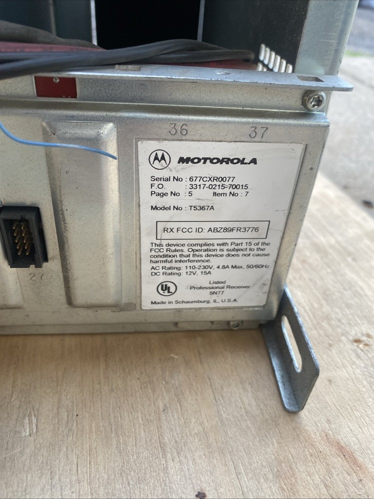 Motorola Quantar T5367A