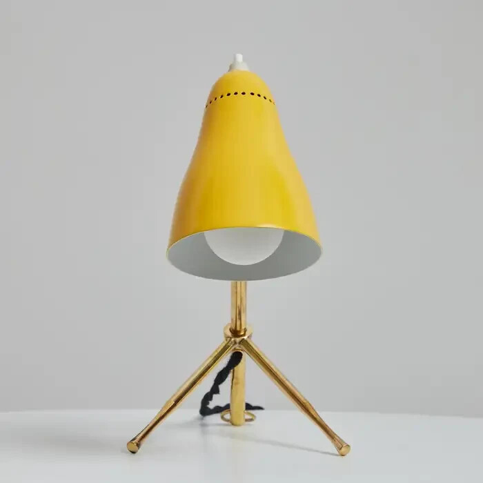 Giuseppe Ostuni "Ochetta" Yellow Wall or Table Lamp