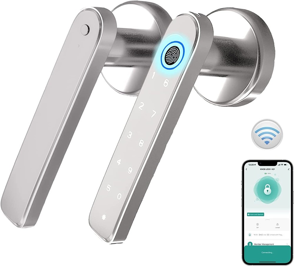 Fingerprint Door Lock Biometric Password Smart Door Lock