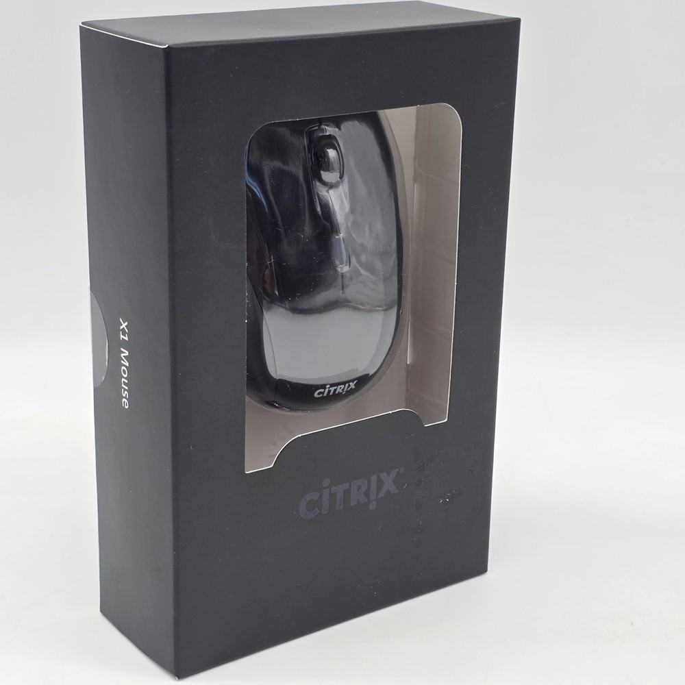 Citrix X1 Mouse X1BTLE Bluetooth For iPad Mac Black Sealed