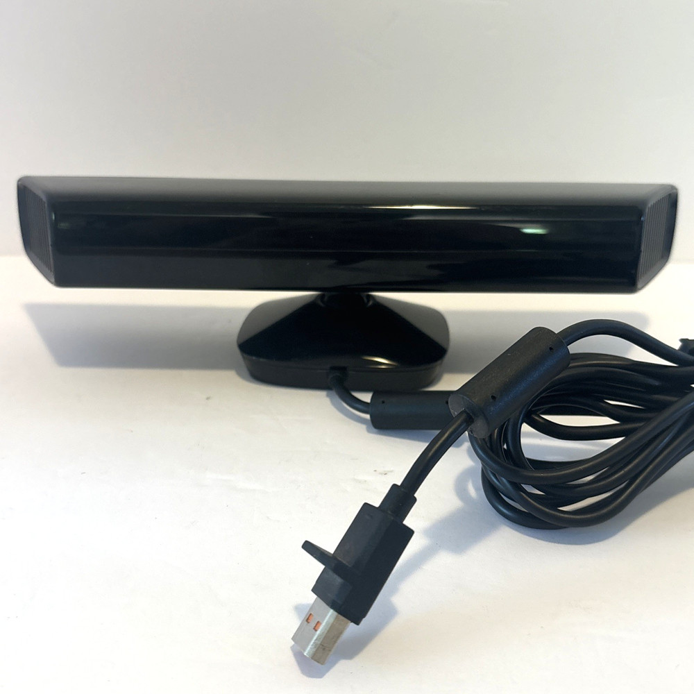 Microsoft Xbox 360 Kinect Motion Sensor Bar 1473 & 3 Games Bundle Tested& Works