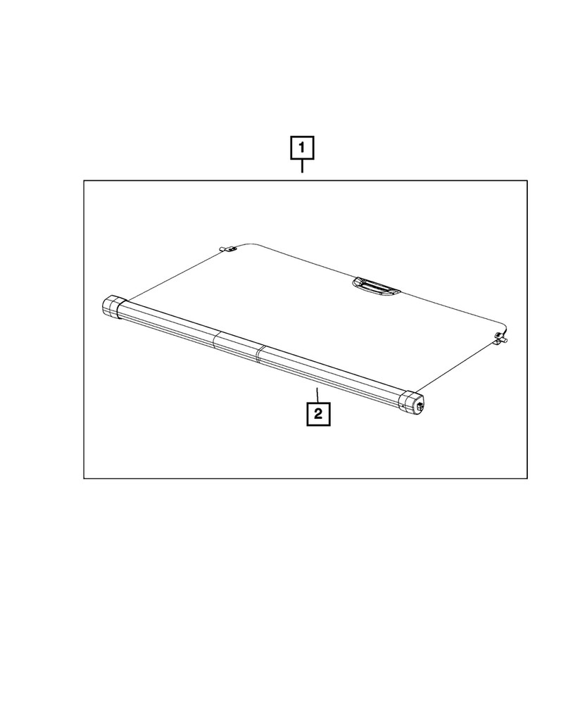 Genuine Mopar Security Cover Kit 82212686