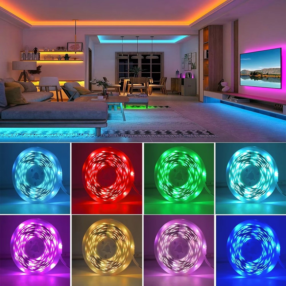 LED Strip Lights, Smart Light with App Remote Control, RGB LED Lights