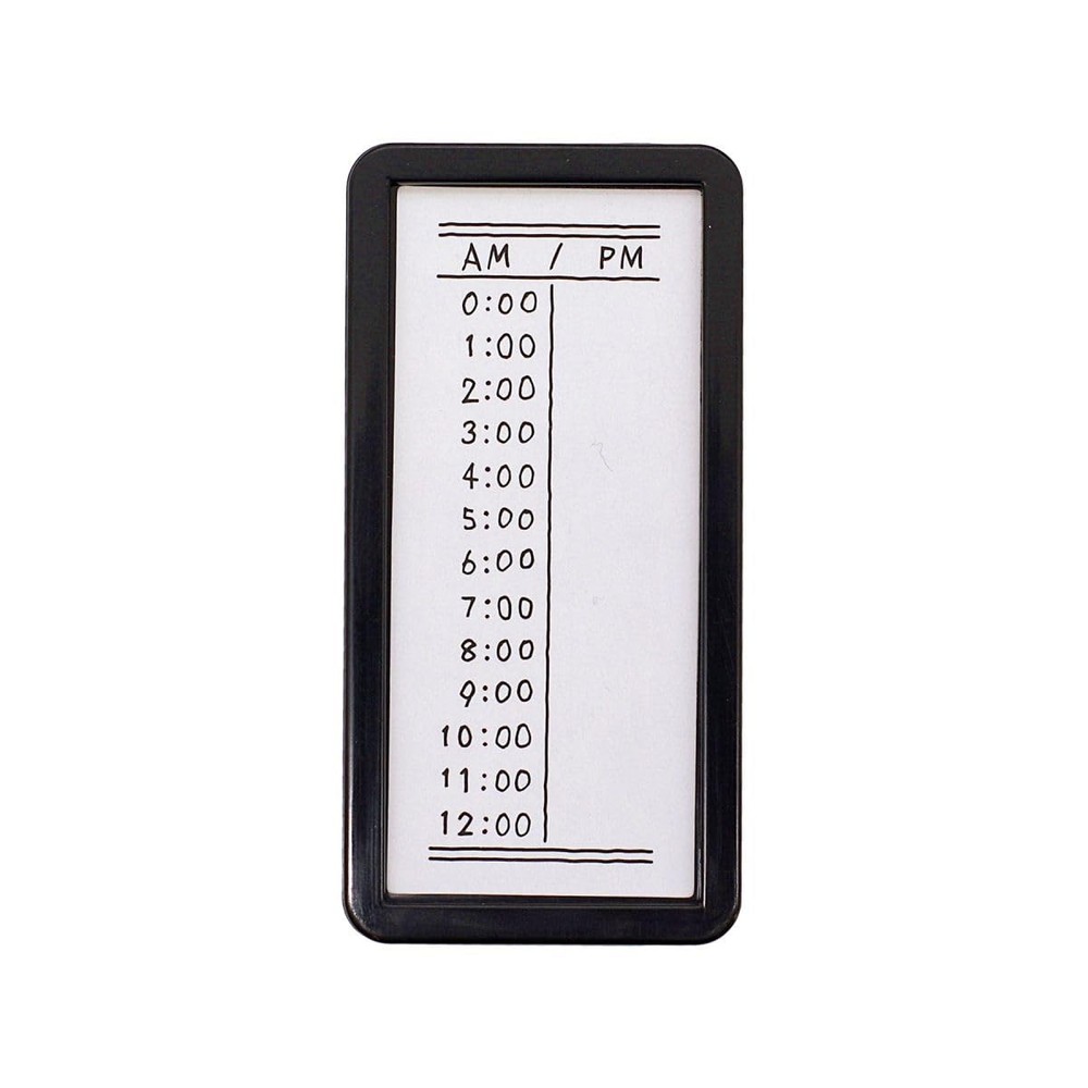 DESIGNPHIL 35512006 Stamp Penetrating Ink Half Vertical Planner Pattern