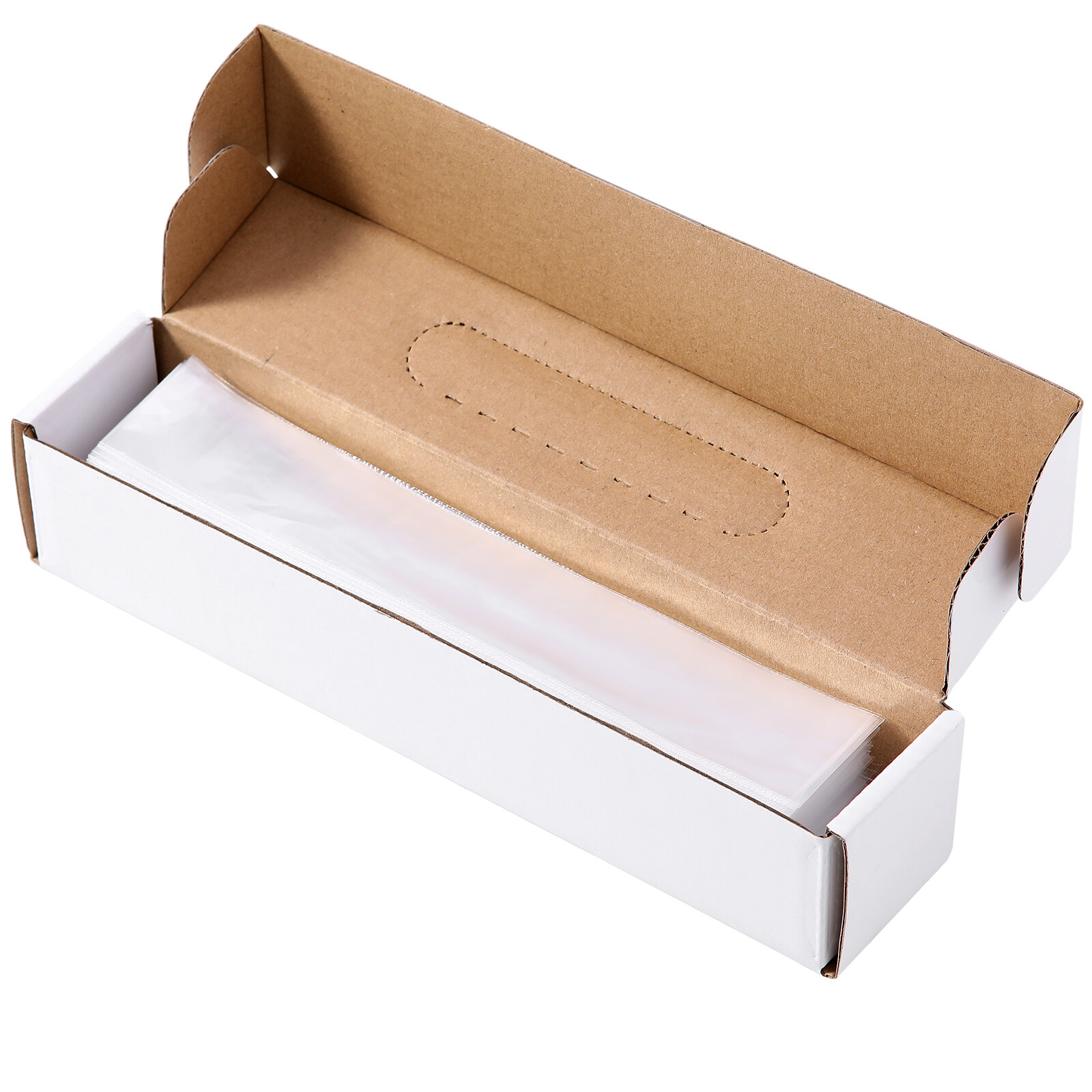 JMU Dental X-ray Sensor Cover Barrier Sleeves 1-5/8''x8'' 1-3/8''x8'' 500pcs