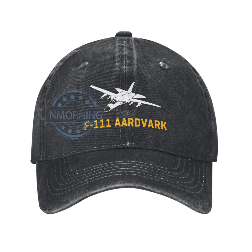 F-111 Aardvark Veterans Men Baseball Cap Adjustable Sport Dad Hat