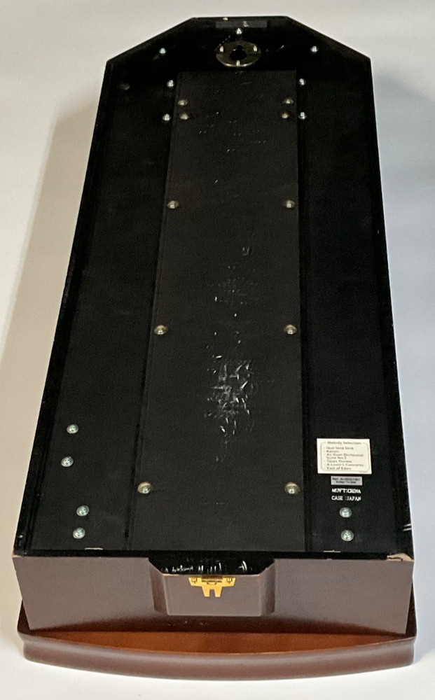 SEIKO EMBLEM WALL CLOCK, AHS001BH, DAMAGED, READ!