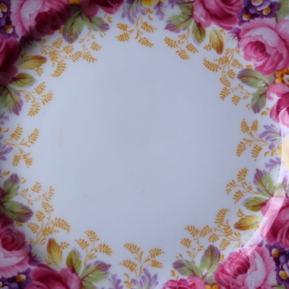 Royal Albert Serena Plate, Round, 18cm