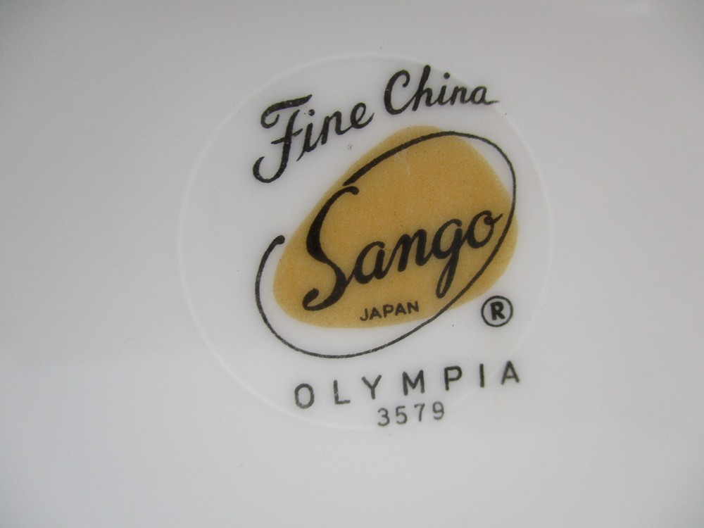 SANGO OLYMPIA - 2 BREAD & BUTTER PLATES - 6 3/4" - 1302F