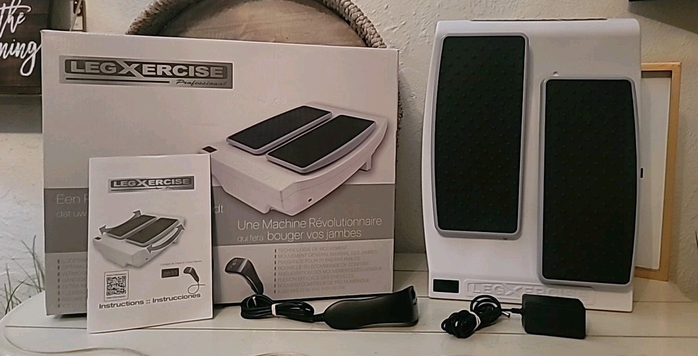 LegXercise Pro LEGX-012 Motorized Leg Activator Exercise Machine Remote Adapter