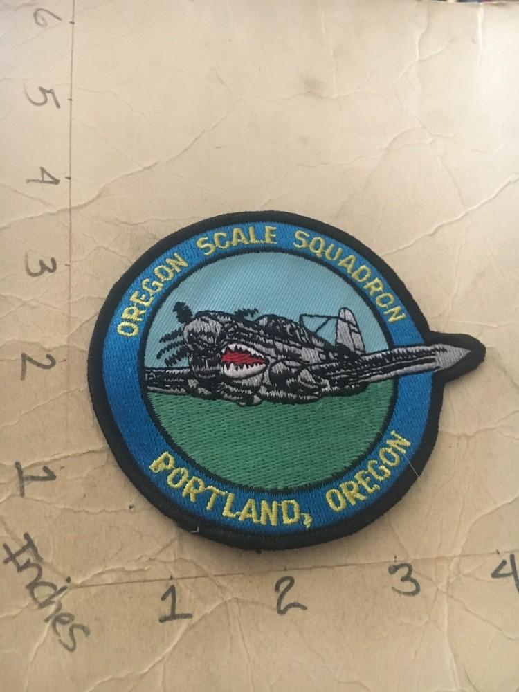 Oregon Scale Squadron Portland Oregon patch 6/27/25