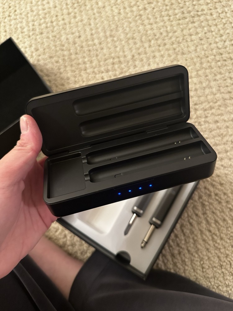 Brianfay MIC Wireless Microphone Lollipop Rechargeable Charging Case