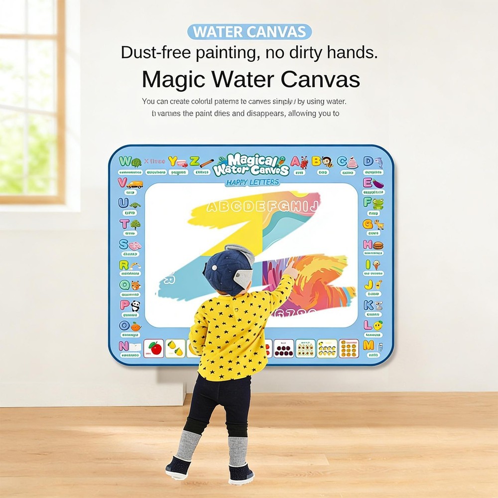 Water Doodle Mat Learning Tablet Writing Board Water Paint Mat